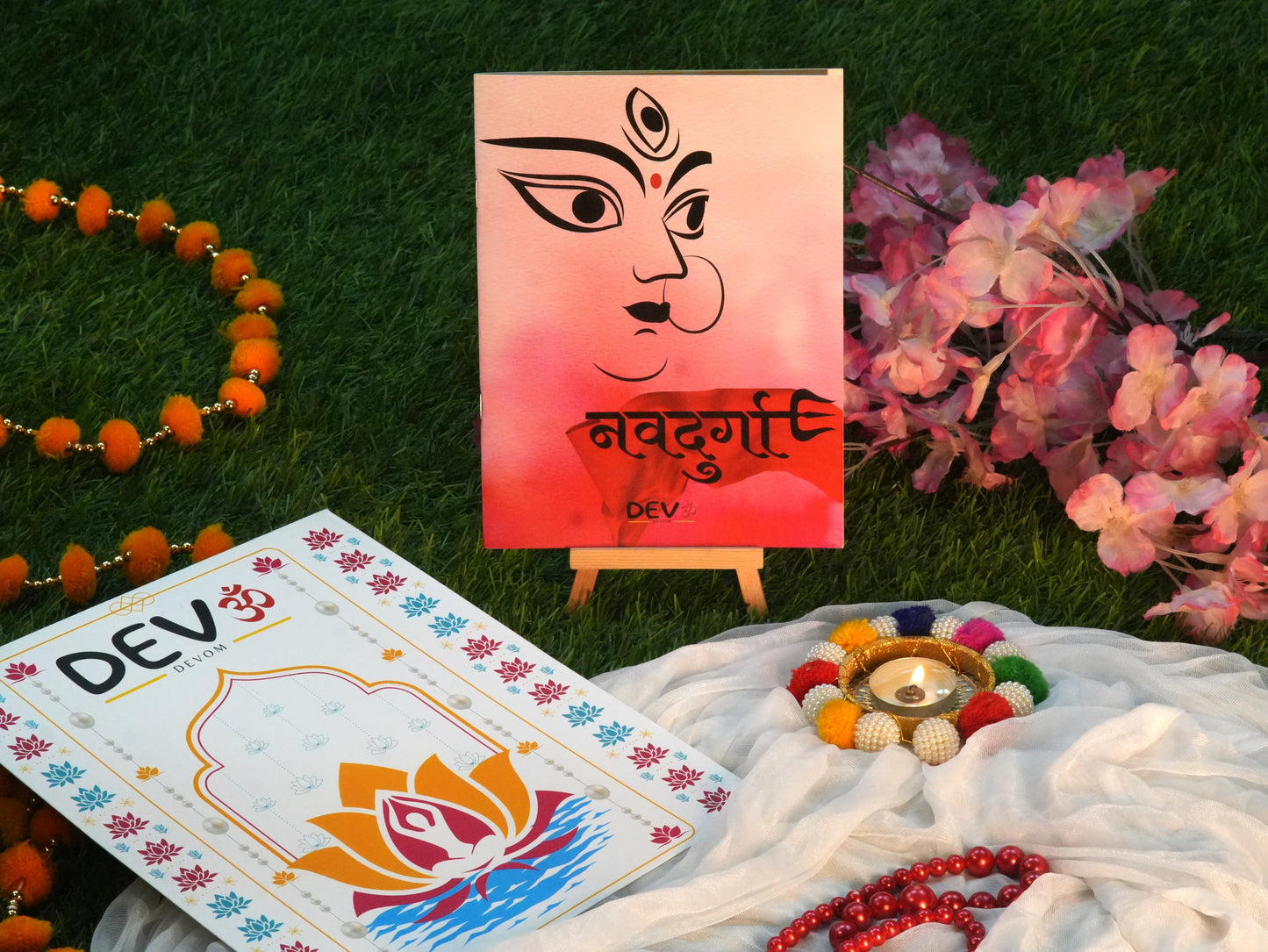 Alphabets based on Hinduism and NavDurga Book Combo for Kids