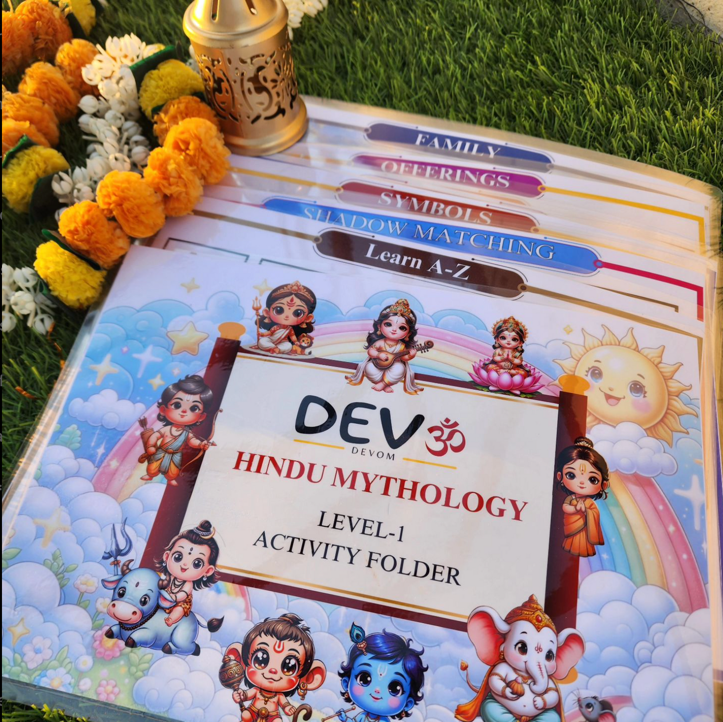 Hindu Spirituality Activity Folder for Kids- Level 1