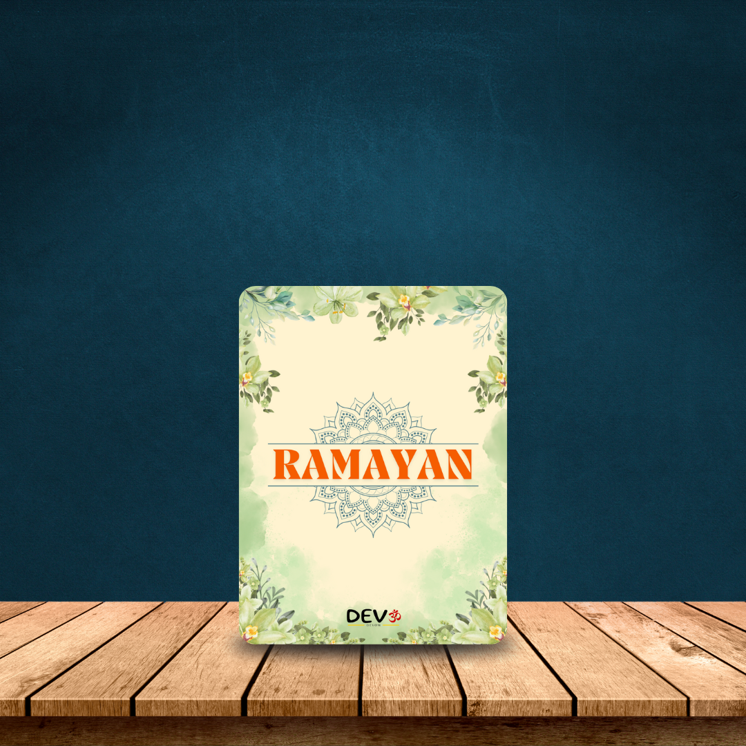 Ramayan Characters Cards, Non Tearable, High Quality, Kids Memory Card Learning, Pack of 30 cards