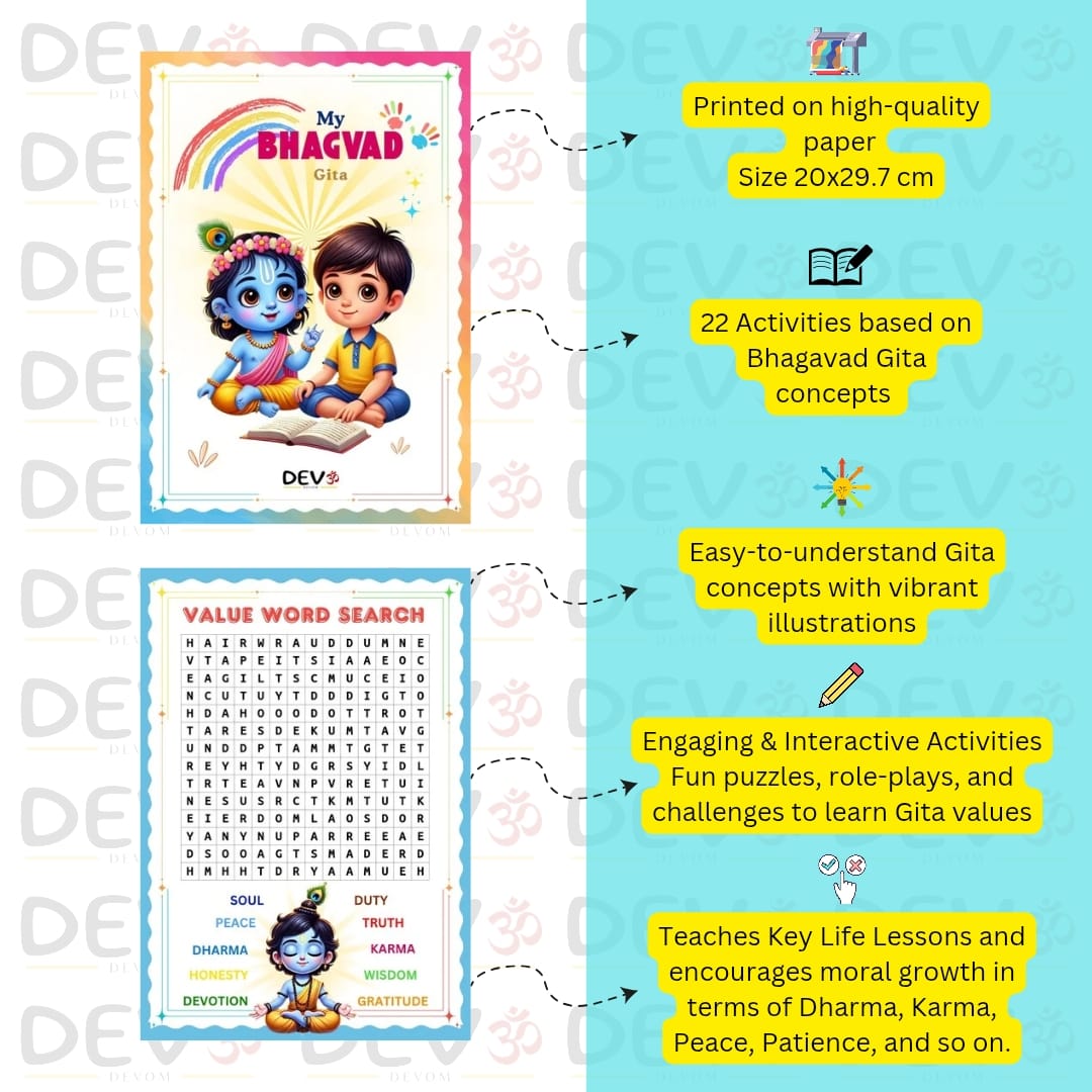 Bhagavat Gita- Activity Book