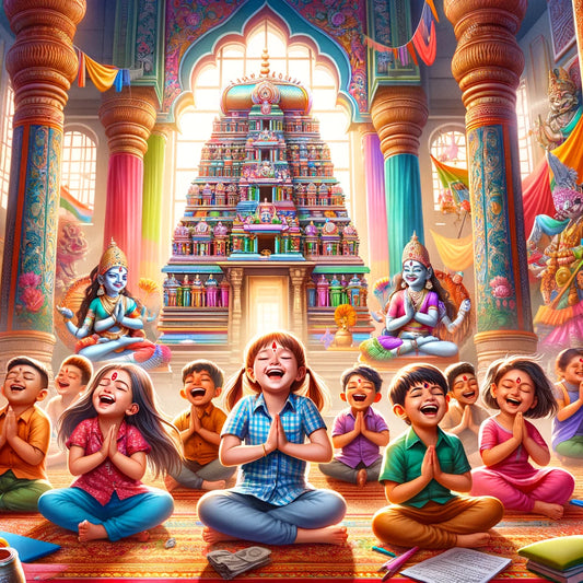 Why Kids Feel Energized in Hindu Temples?