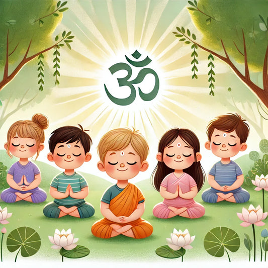 Simple Meditation Techniques from the Gita for Kids