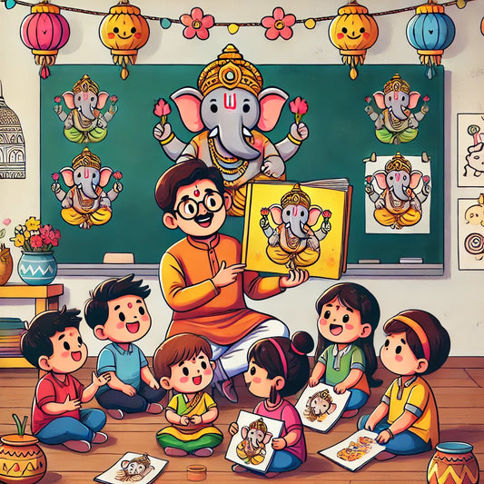 Teaching Kids About Ganesh Chaturthi