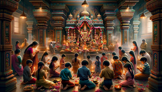 How Kids Connect with Divine Energy in Hindu Temples