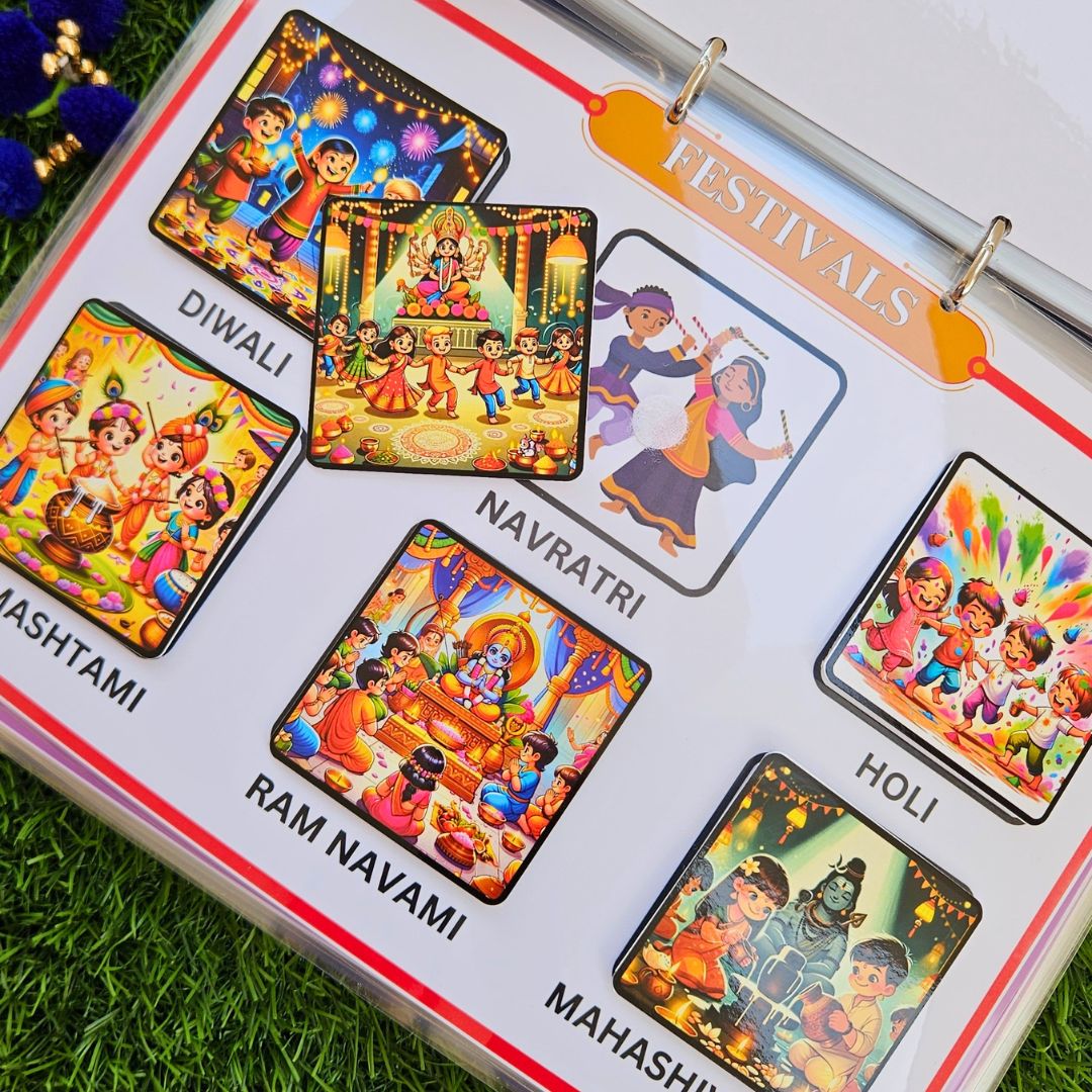 Hindu Mythology Activity Folder for Kids- Level 1