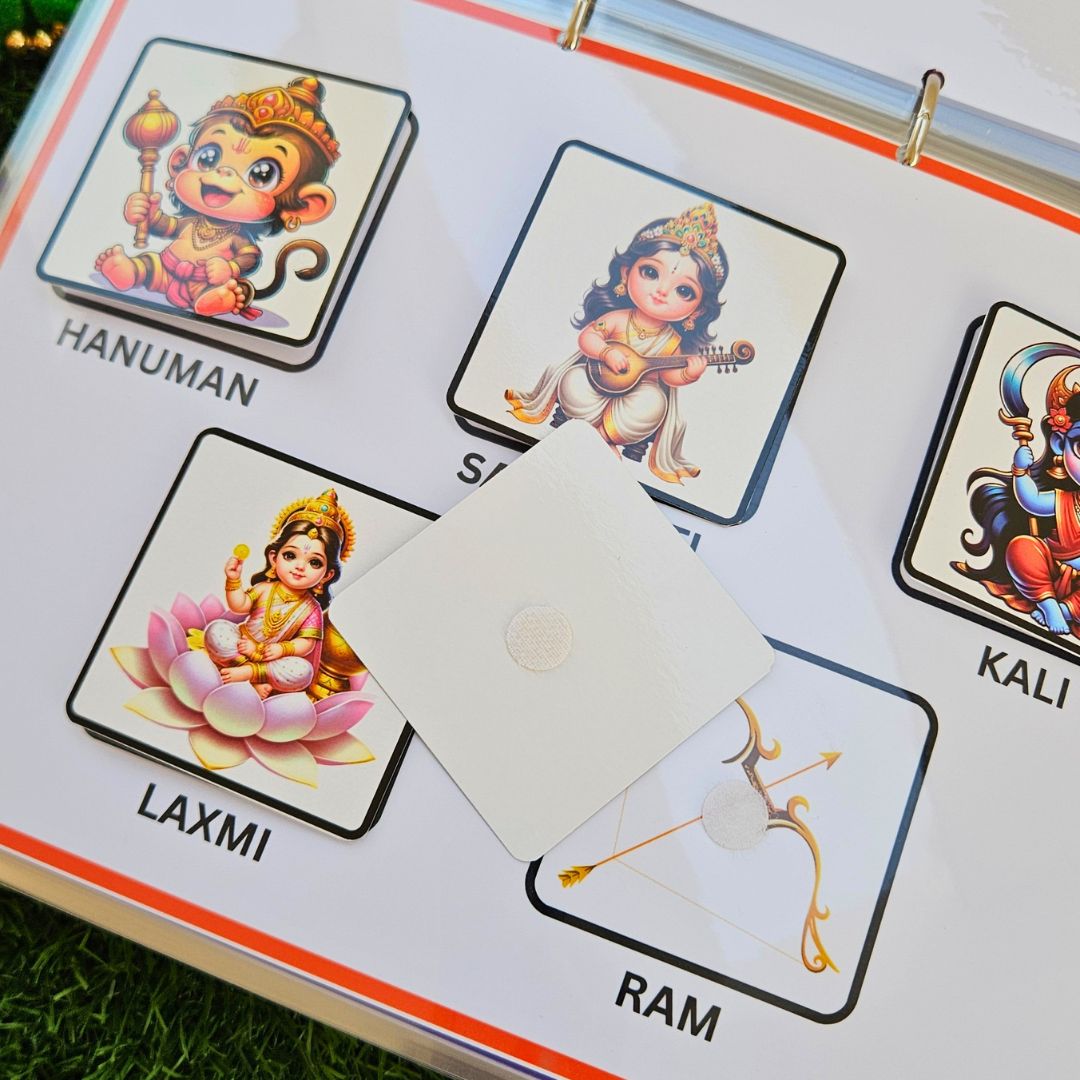 Hindu Mythology Activity Folder for Kids- Level 1