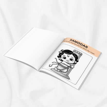Shri Krishna Colouring Book for Kids - 21 Names of Krishna