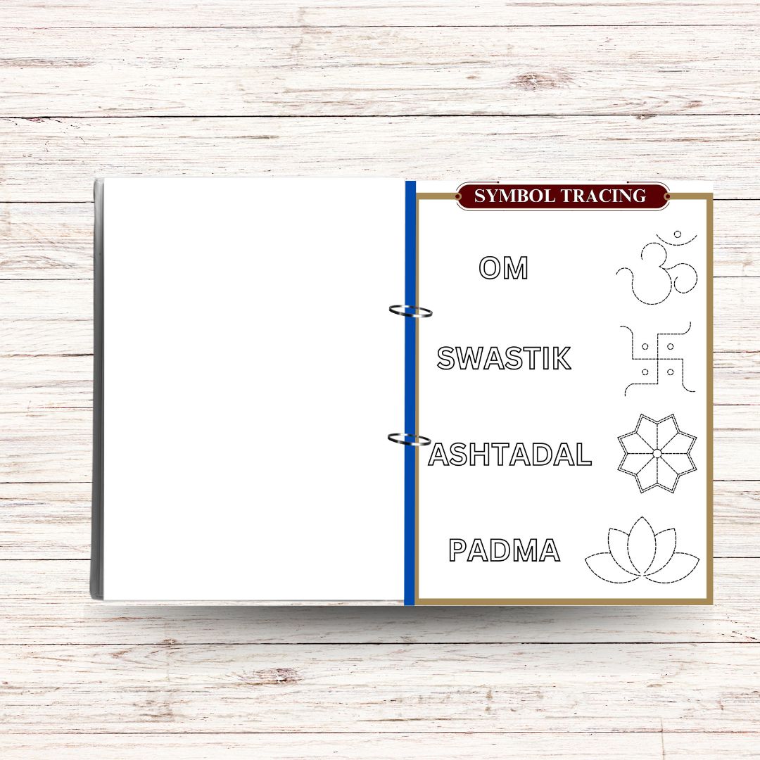 Hindu Mythology Activity Tracing Folder for Kids