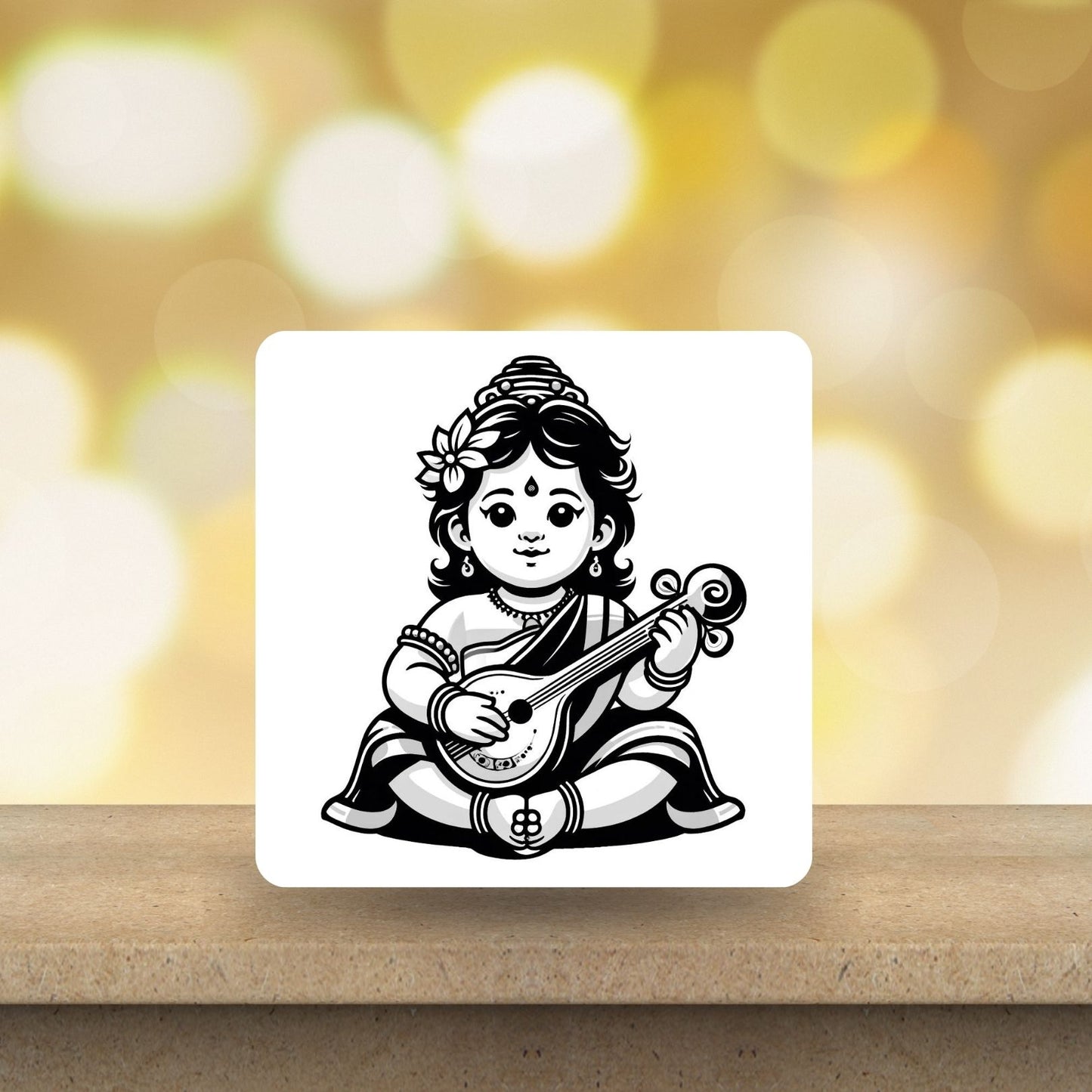 High Contrast Hindu God and Goddess Flash Cards- Visual Learning (20 Cards)