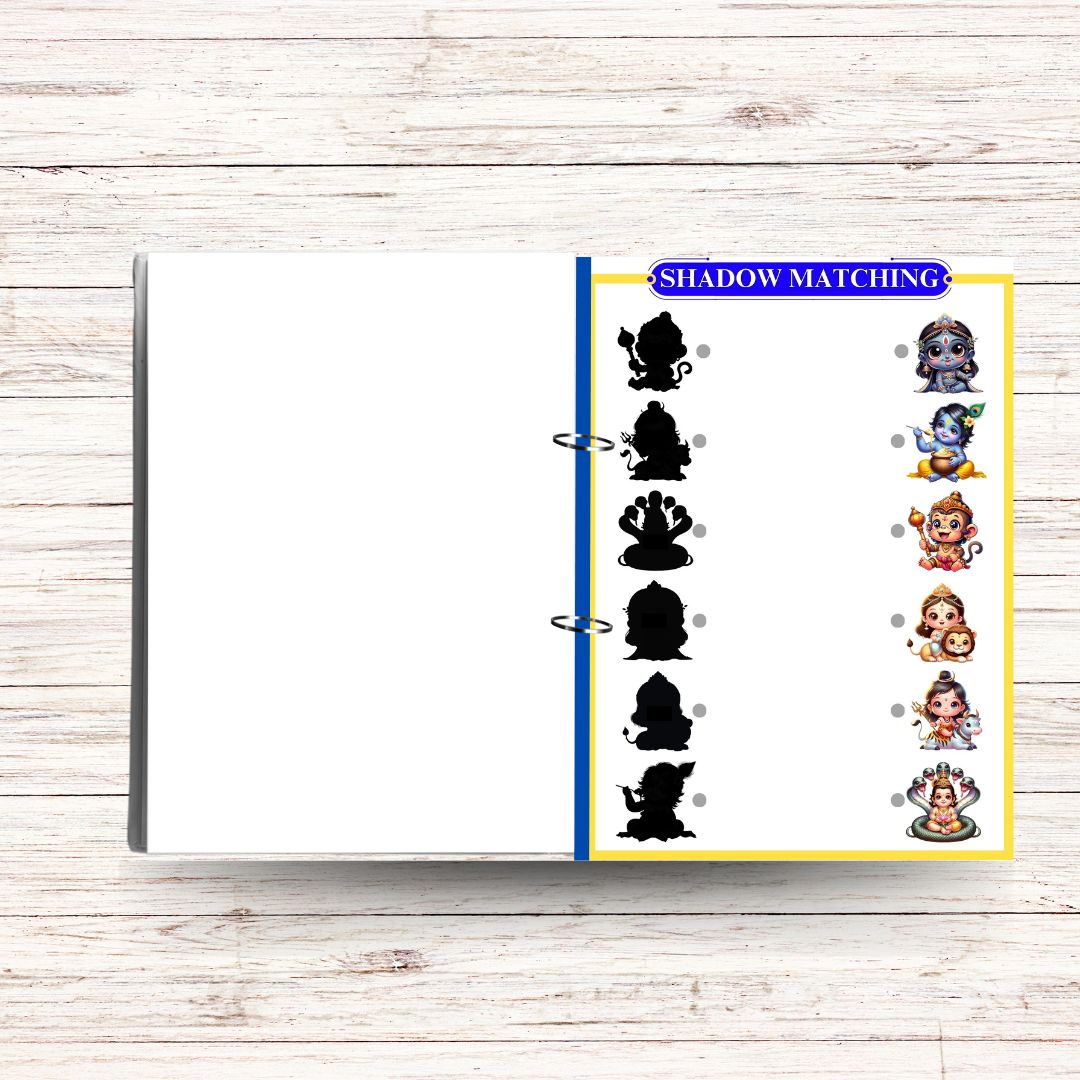 Hindu Mythology Activity Tracing Folder for Kids