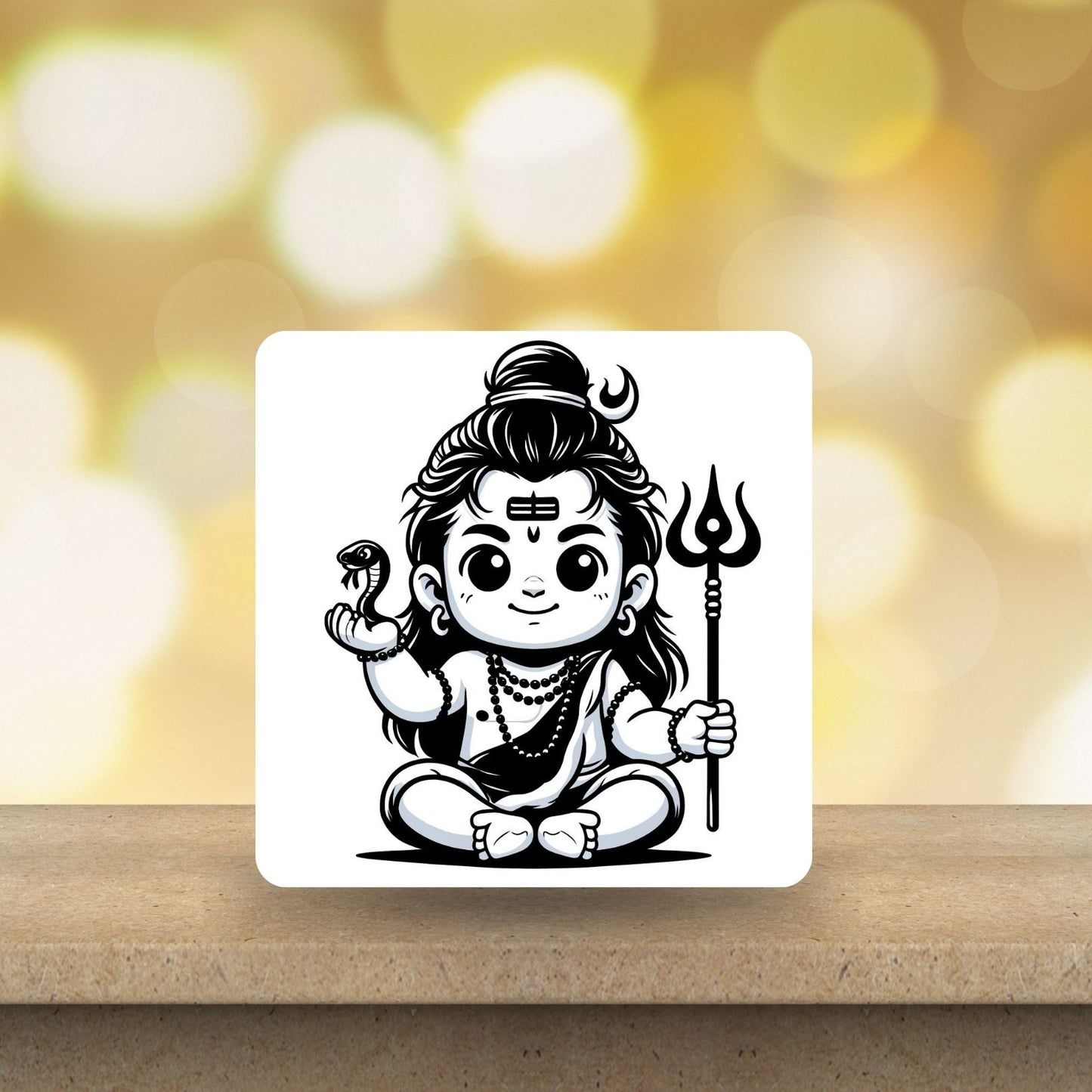 High Contrast Hindu God and Goddess Flash Cards- Visual Learning (20 Cards)