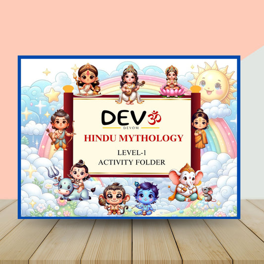 Hindu Mythology Activity Folder for Kids- Level 1