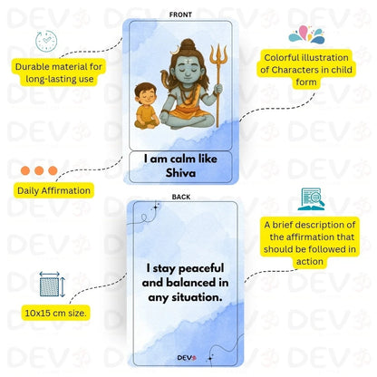 Learn From The Gods Affirmation Cards