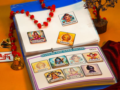 Hindu Spirituality Activity Folder for Kids- Level 1