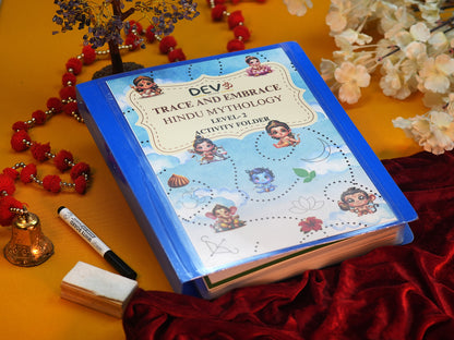 Hindu Spirituality Activity Tracing Folder for Kids