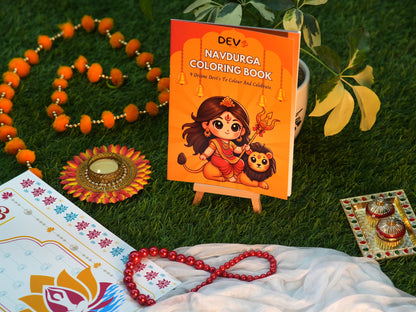 Navdurga Coloring Book – A Divine Journey for Kids