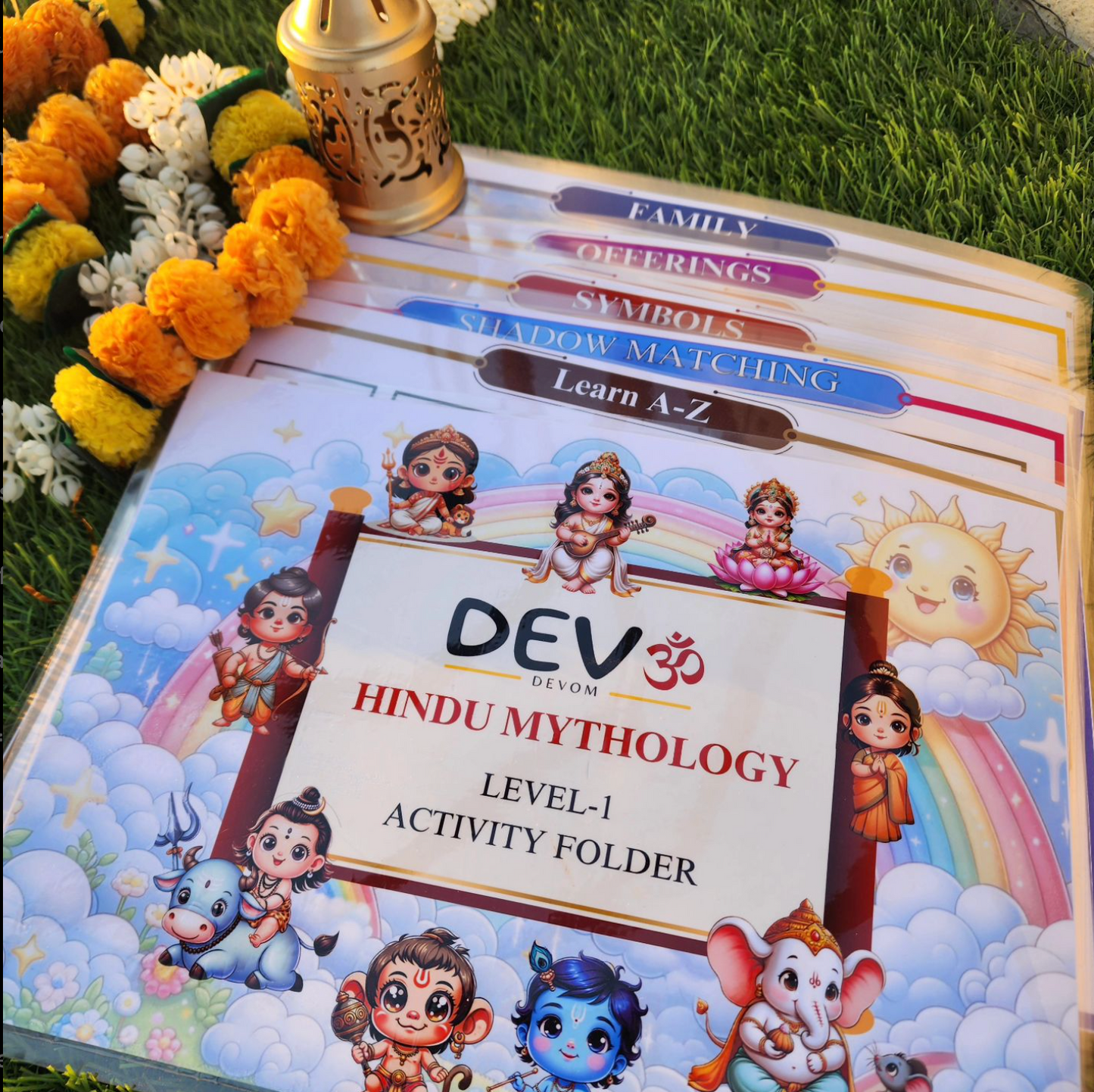 Hindu Mythology Activity Folder for Kids- Level 1