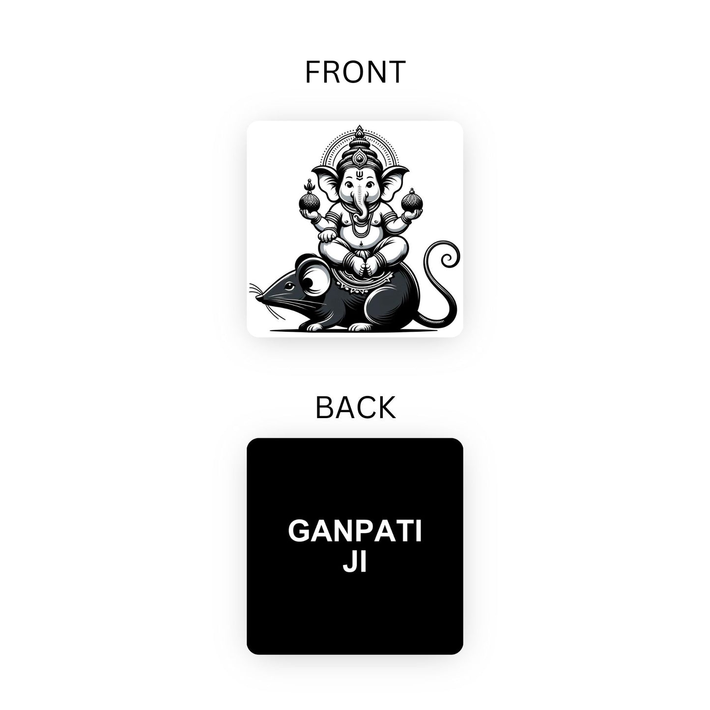 High Contrast Hindu God and Goddess Flash Cards- Text Based Learning (20 Cards)