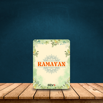 Ramayan Characters Cards, Non Tearable, High Quality, Kids Memory Card Learning, Pack of 30 cards